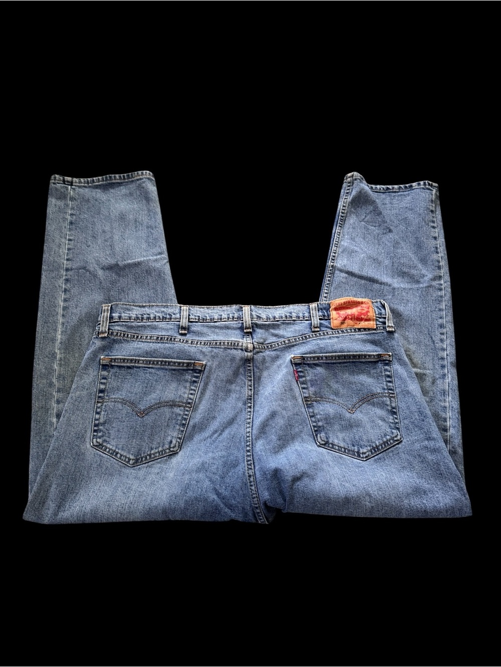 Levi’s 505 Regular Fit Jeans Men’s 42x30 Medium Wash Straight Leg Denim